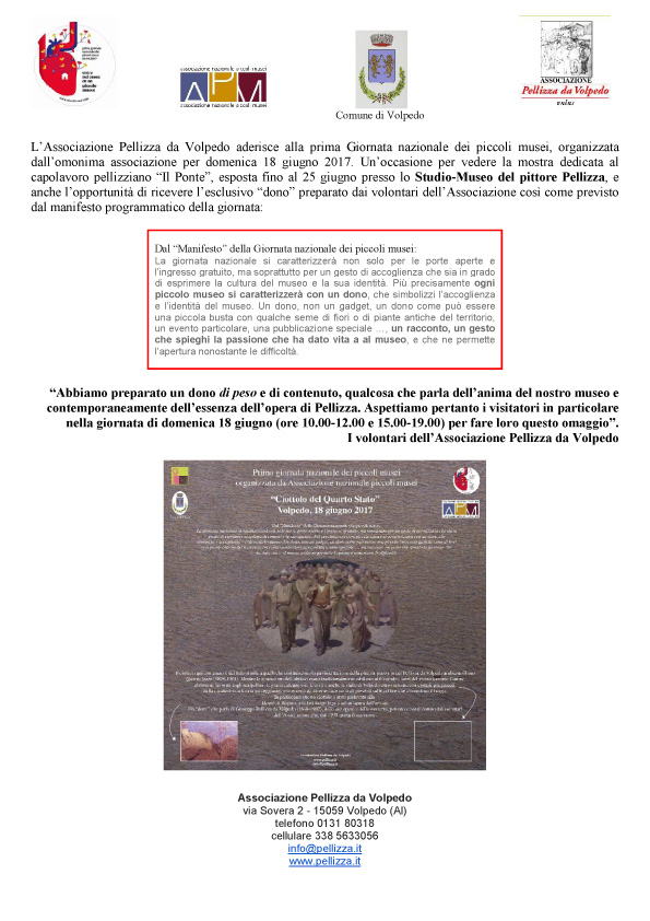 Microsoft Word - Giornata Piccoli Musei - Comunicato.doc