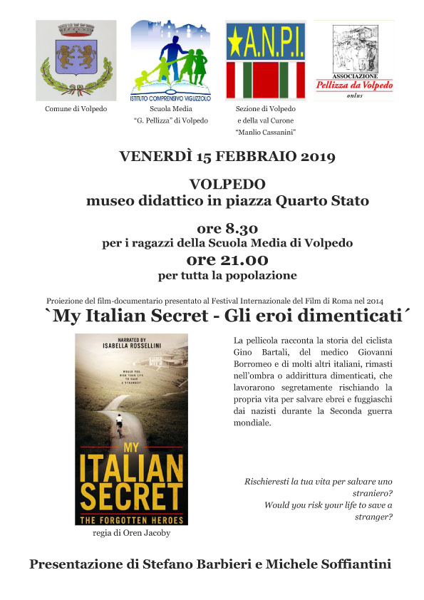 2019 - My Italian Secret_Giornata della Memoria_15 febbraio